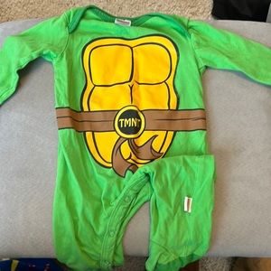 0/6 month Teenage Mutant Ninja Turtles footie sleeper
